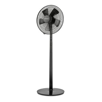 VENTILATORE FERRARI TOTAL BLACK REMOTE PIANTANA PALA 40 CM IN METALLO