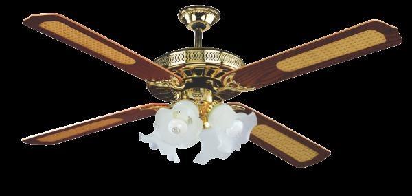 VENTILATORE DCG VECRD53L con Pale in Legno e Luci