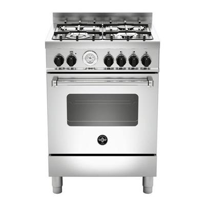 CUCINA LA GERMANIA AMN664GXT 60X60 INOX GAS VENTILATO